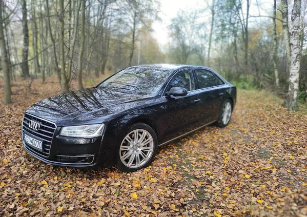 audi a8 zachodniopomorskie Audi A8 cena 99000 przebieg: 352000, rok produkcji 2014 z Gryfice